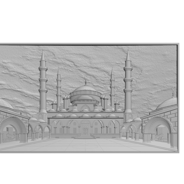 Мечеть сердце Чечни в Грозном вектор