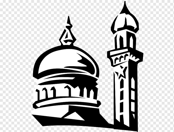 Минарет мечети вектор
