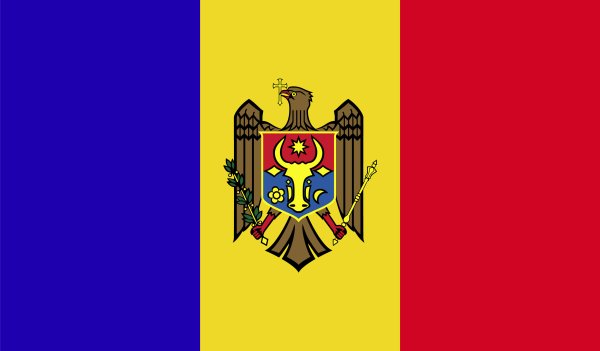 Флаг Молдавии