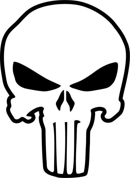 Каратель Punisher череп