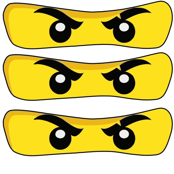 LEGO Ninjago глаза