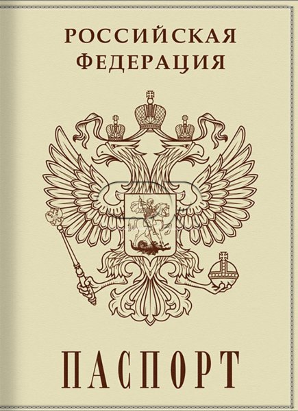 Нарисованный паспорт