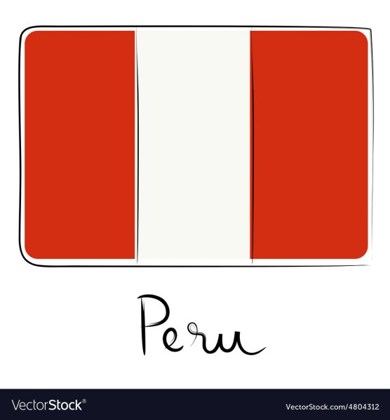 Флаг Перу раскраска