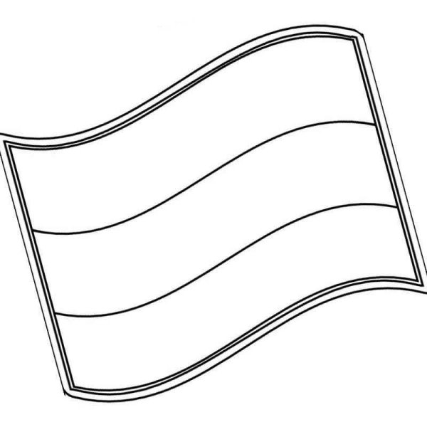 Флаг России раскраска