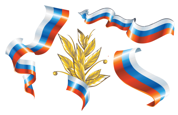 Лента Триколор России вектор
