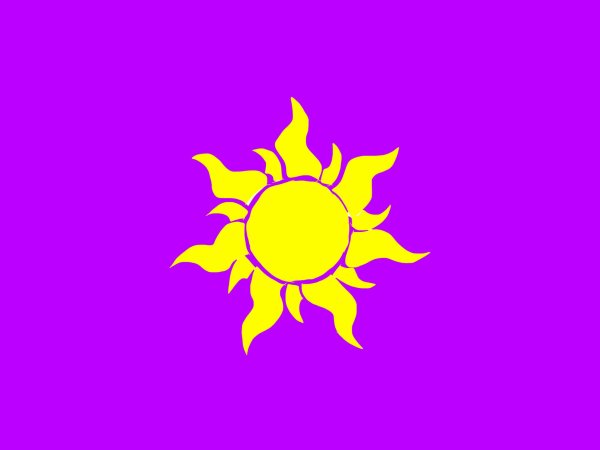 Рапунцель солнце
