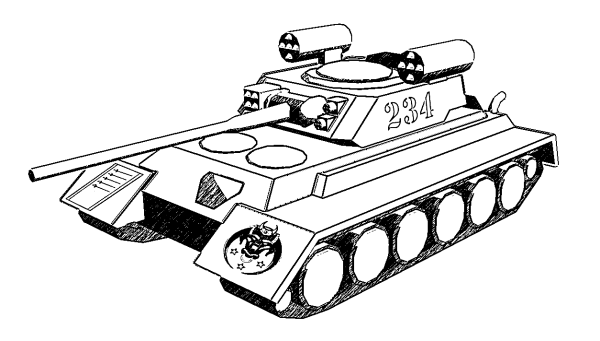 Раскраски танков World of Tanks т34