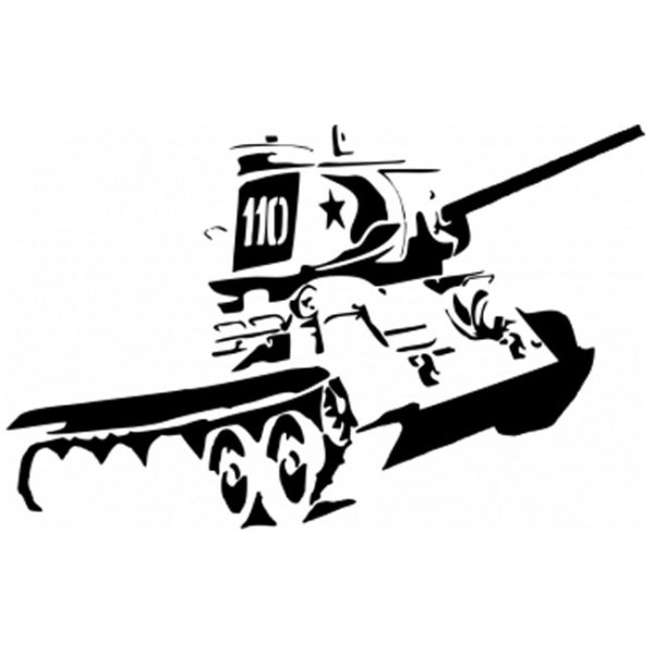 Танк т-34 vector