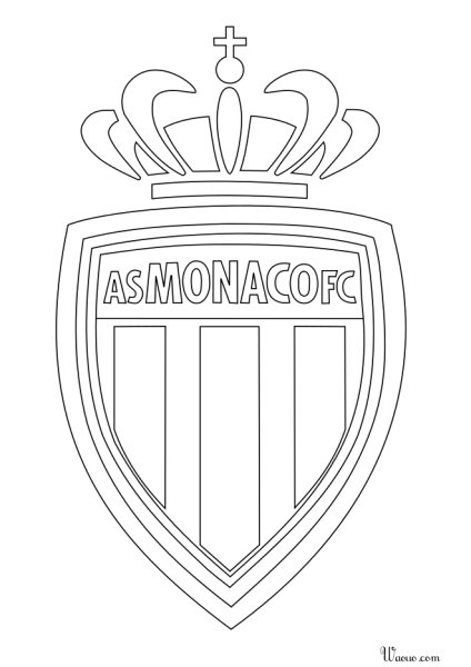 ФК Монако эмблема клуба
