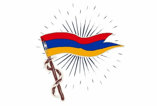 Флаг Армении рисунок