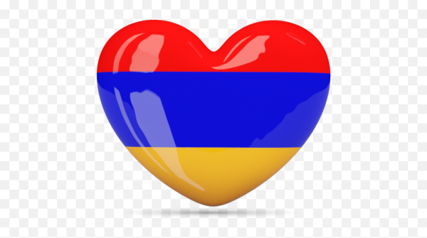 Флаг Армении сердце