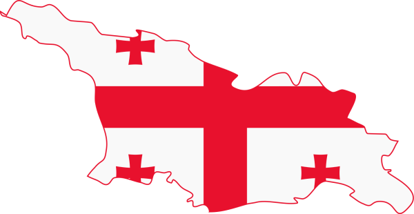 Грузия карта флаг