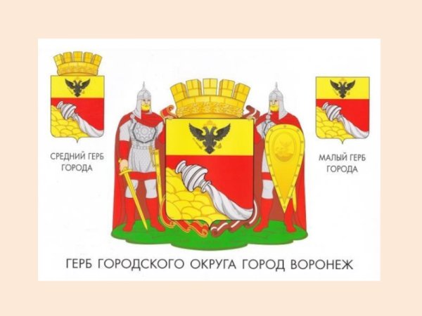 Герб Воронежа современный