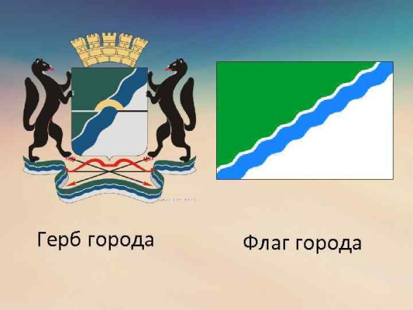 Герб Новосибирска и Новосибирской области