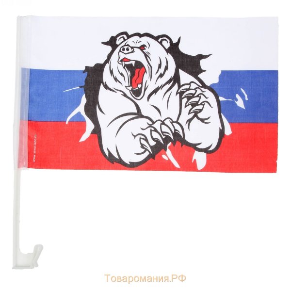 Флаг с медведем
