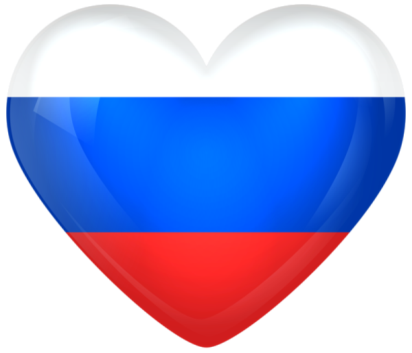 Флаг России сердце