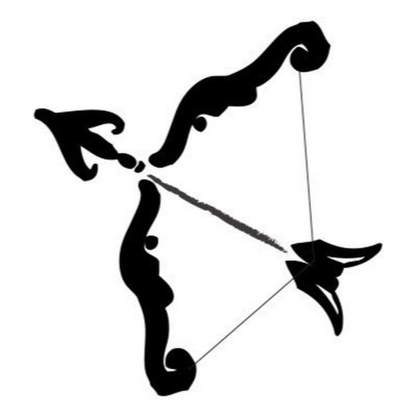 Трафареты стрелец знак зодиака (46 фото)