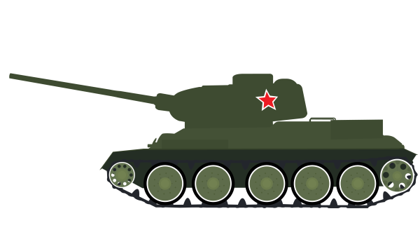Танк вектор т34 вектор