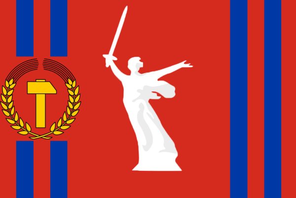 Флаг Волгограда