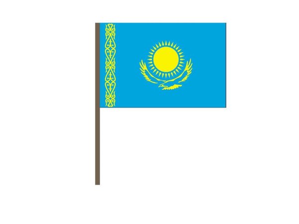 Флаг Казахстана рисунок