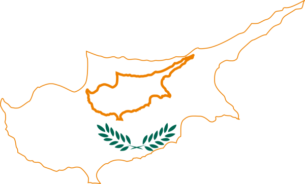 Cyprus флаг прозрачный