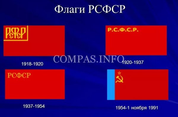 Флаг РСФСР 1918-1937