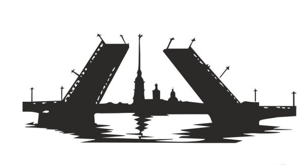 Силуэты Санкт-Петербурга Петропавловская крепость