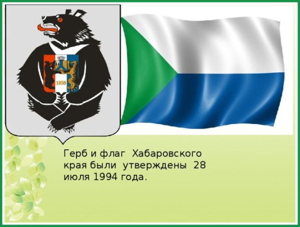 Флаг Хабаровского края