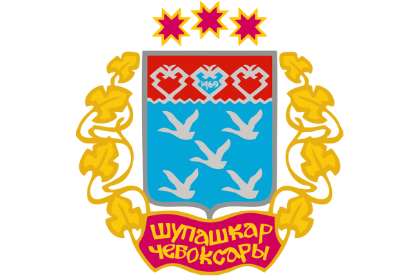 Герб города Чебоксары Чувашской Республики