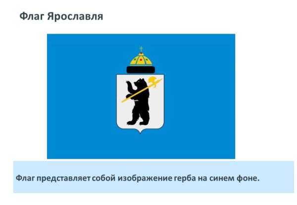 Флаг города Ярославль