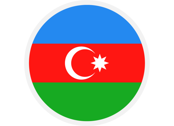 Флаг Азербайджана лого