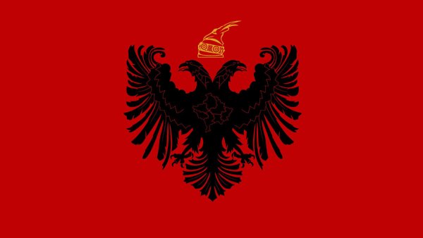 Альтернативный флаг Албании