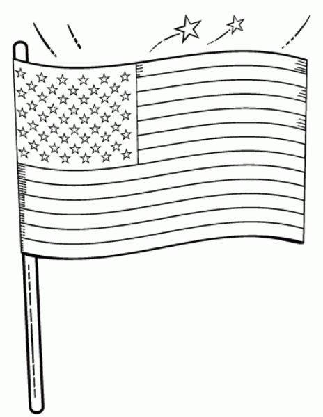 Флаг для раскрашивания