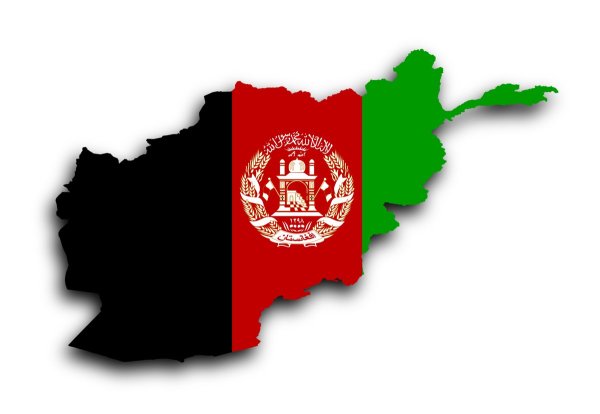 Афганистан Map Flag