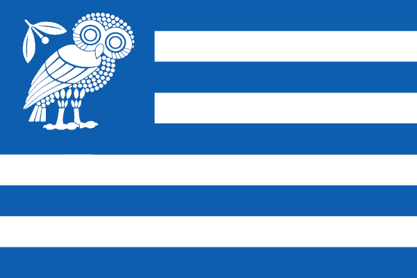 Афины флаг