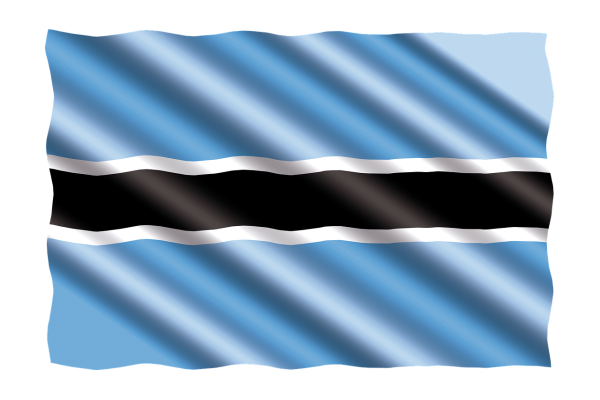 Ботсвана флаг и герб
