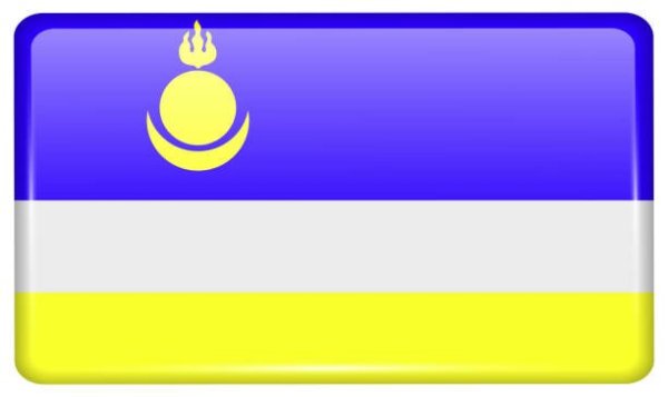 Флаг Бурятии