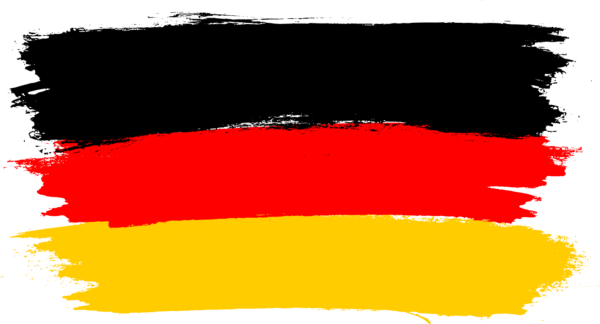 Флаг Германии на прозрачном фоне