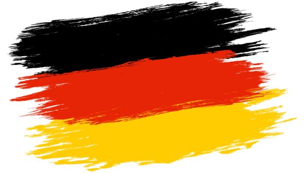 Флаг Германии на прозрачном фоне