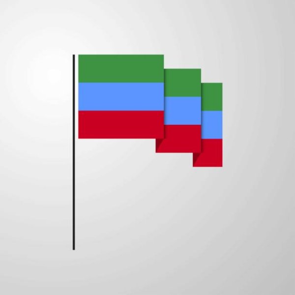 Государственный флаг Дагестана