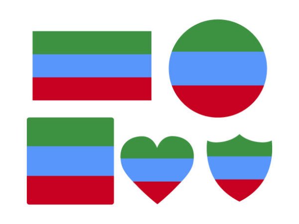 Флаг Дагестана