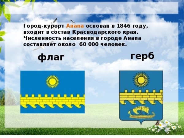 Герб города Анапа