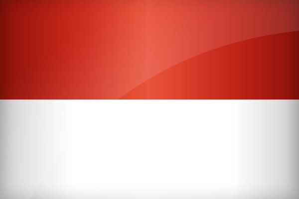 Княжество Монако флаг
