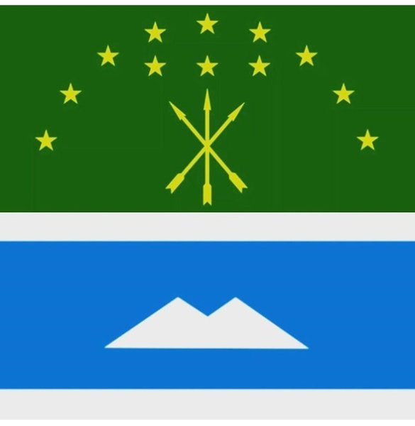 Флаг Кабардино-Балкарии
