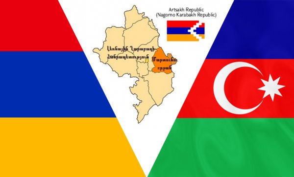 Флаг Карабаха Азербайджан