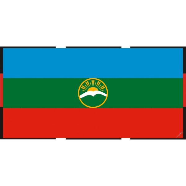 Республика Карачаево-Черкессия флаг