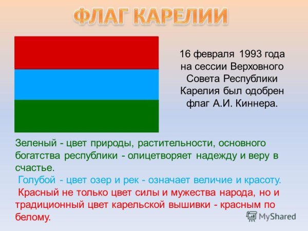 Карельский флаг