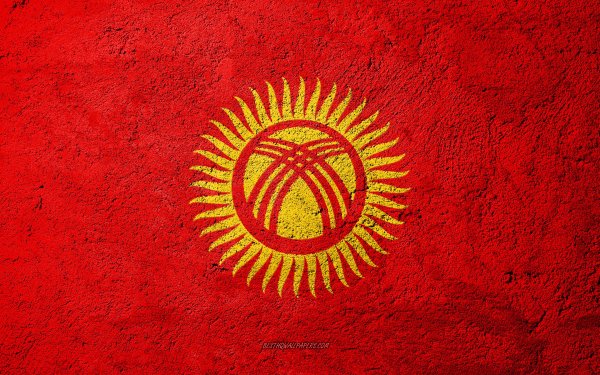 Флаг Кыргызстана