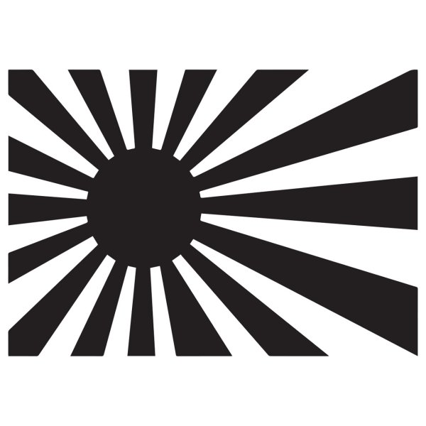 JDM Rising Sun наклейки