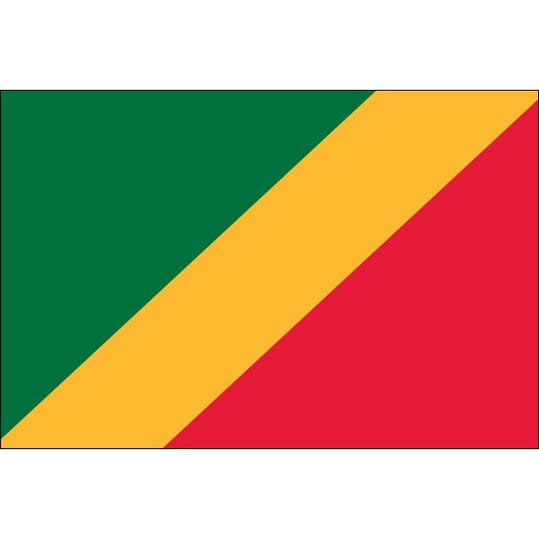 Флаг Конго Браззавиль
